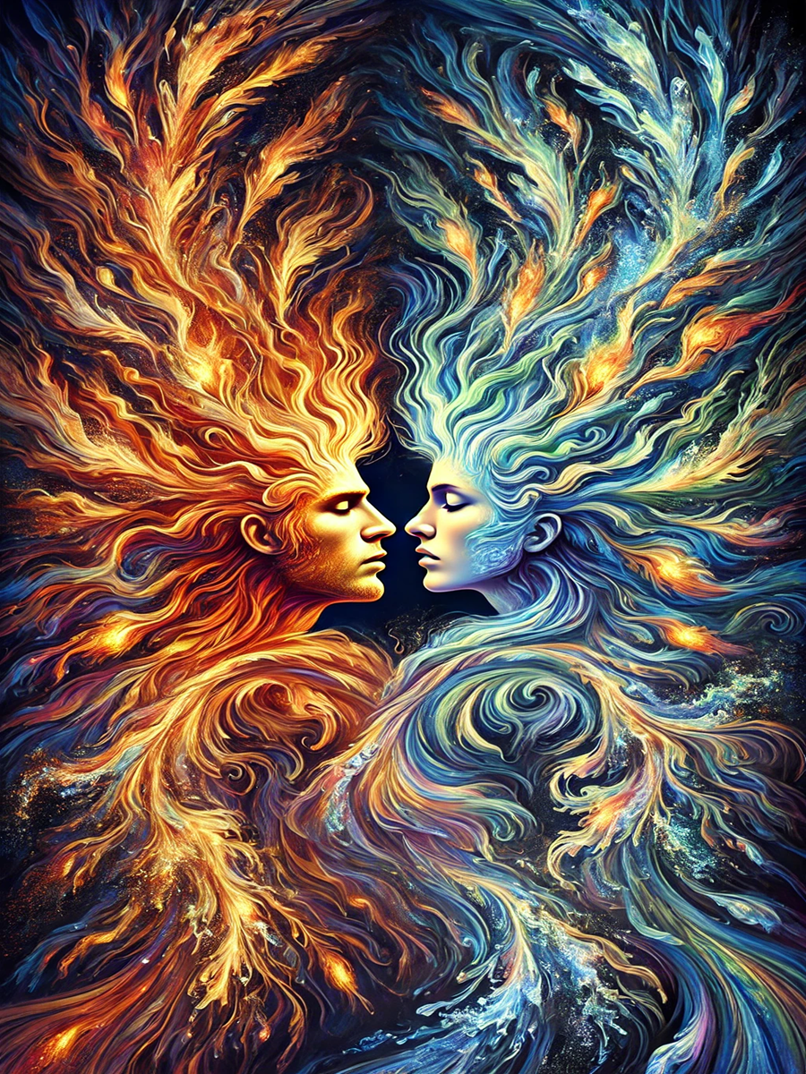 Elemental Harmony Flames and Tides_900 Elemental-Harmony-Flames-and-Tides NFT T-Shirt