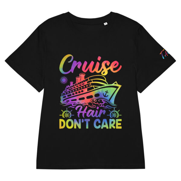 Cruise Hair Don’t Care T-Shirt – Funny Rainbow Cruise Tee