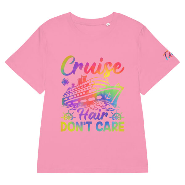 Cruise Hair Don’t Care T-Shirt – Funny Rainbow Cruise Tee - Image 3