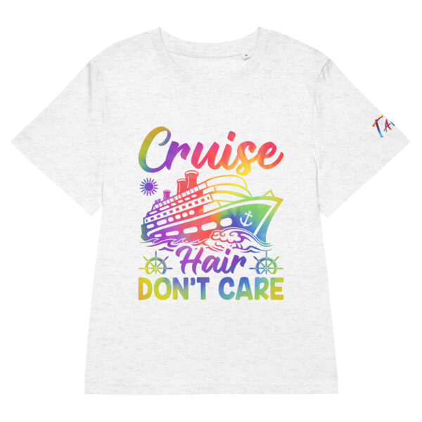 Cruise Hair Don’t Care T-Shirt – Funny Rainbow Cruise Tee - Image 4