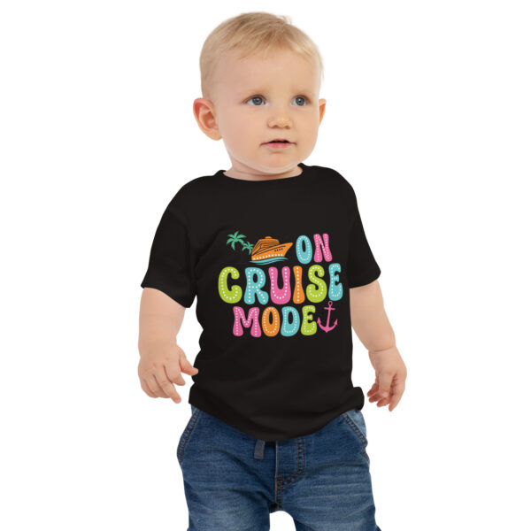 Baby Jersey Short Sleeve T-shirt - On Cruise Mode Bodysuit - Image 2