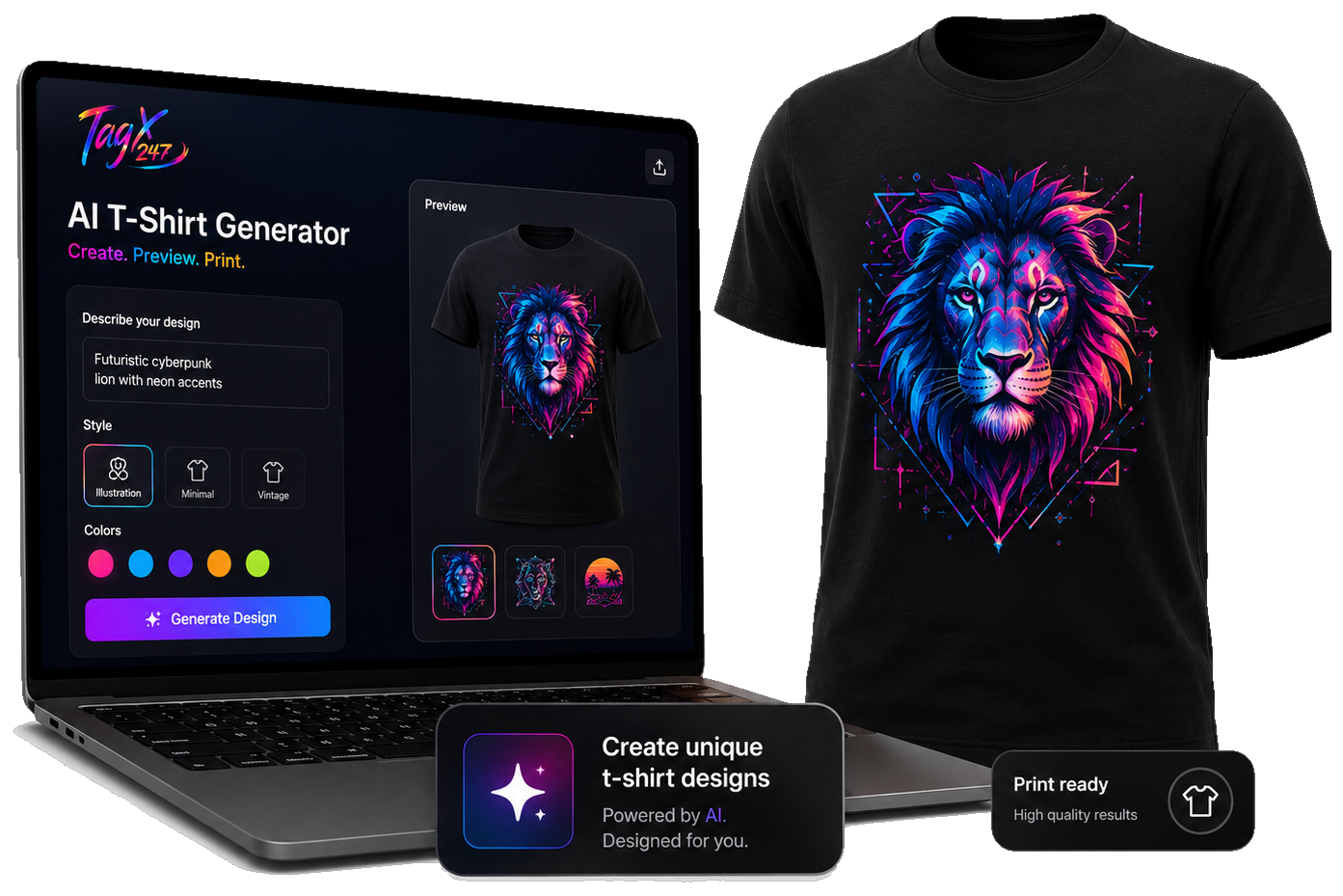 AI T-Shirt Generator