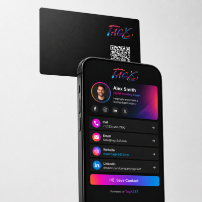 TagX247 NFC Smart Card – 1 Card – Starter by TagX247